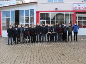 İtfaiye personeline ‘Temel Eğitim Sertifikası’