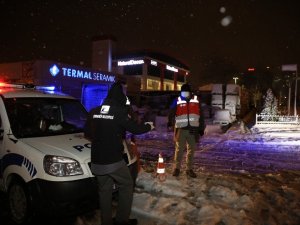 Emniyet mensuplarına sıcak çorba ikramı
