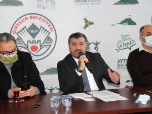Giresun Belediye Başkanı Şenlikoğlu hizmetlerini anlattı