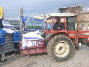 Aydın Büyükşehir Belediyesi’nden küçük üreticiye yem desteği