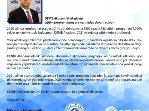 DENİB Akademi 6. yılında da eğitim programlarına devam ediyor