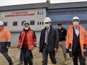 Yeni Bozüyük Devlet Hastanesi inşaatının yüzde 70’i tamamlandı
