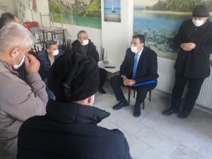 Tüfenkci’den taksici esnafına ziyaret
