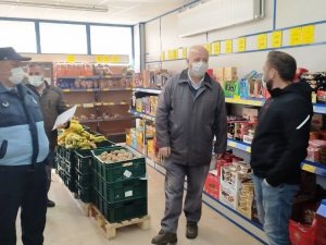 Hisarcık’ta Korona virüs denetimleri aralıksız devam ediyor