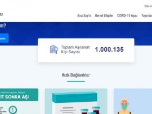 Covid-19 ile mücadele kapsamında başlatılan aşılama programında Türkiye genelinde aşı olan kişi sayısı 1 milyonu geçti.