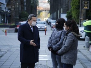 Başkan Batur, Sevgi Yolu esnafını dinledi