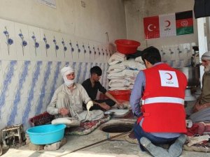 Türk Kızılay’dan Afganistan’daki iç göçmenlere destek