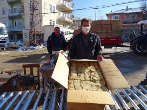 Hisarcık’ta tütün alımlarına başlandı