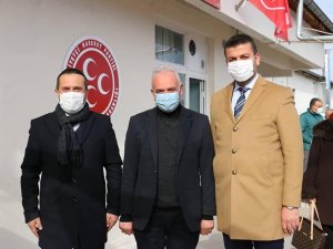 AK Parti Ürgüp teşkilatı, MHP İlçe Başkanlığı’nı ziyaret etti
