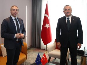 Bakan Çavuşoğlu, AB Dış İlişkiler Yüksek Temsilcisi Borell ile görüştü