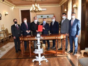 Oda ve borsalardan Sağlık Müdürlüğü’ne 20 adet solunum cihazı desteği