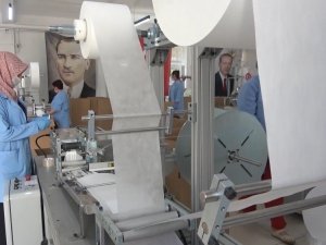 Kırıkkale’de 160 milyon cerrahi maske üretildi