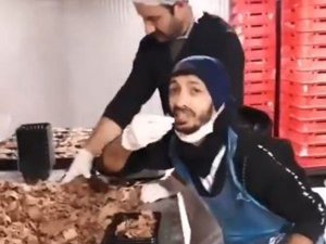 Döner paketlerken çekilen skandal görüntülere UDOFED’ten açıklama geldi