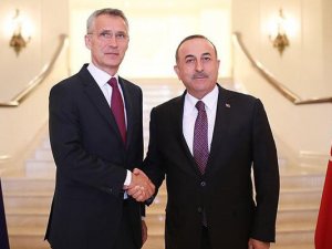 Bakan Çavuşoğlu, NATO Genel Sekreteri Stoltenberg ile görüştü