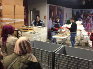 Sosyal Market’ten ihtiyaç sahiplerine 2,5 ton hamsi