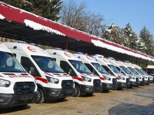 Kahramanmaraş’ta ambulans sayısı 90’a ulaştı
