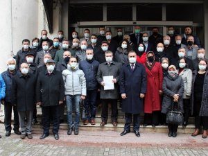 AK Parti Aydın İl Başkanı Özmen mazbatasını aldı