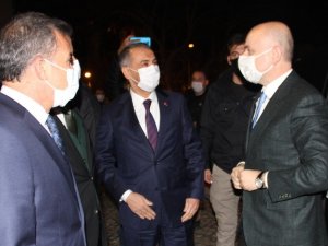 Ulaştırma ve Altyapı Bakanı Karaismailoğlu Adıyaman’da