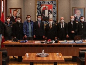 Başkan, işçilere başarılar diledi