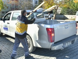 Geri dönüşümden sokak hayvanlarına yuva