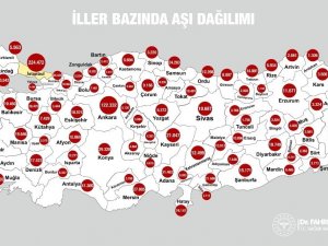 Sağlık Bakanı Koca: “Türkiye’de iller bazında aşı dağılımını görebilirsiniz”
