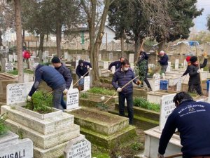 Nazilli Belediyesi hafta sonu mesailerini sürdürüyor