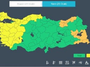 Denizli için kuvvetli rüzgar ve fırtına uyarısı