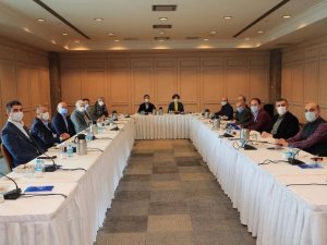 Başkan Yüksel, CHP İl Başkanlığı’nın toplantısına katıldı