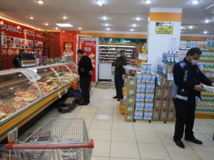 Haliliye’de kısıtlamadan muaf olan işyerleri denetlendi