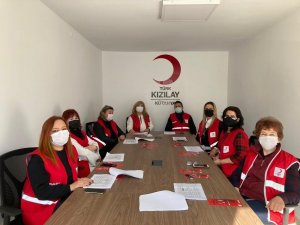 Kütahya Kızılay Kadın Kolları ilk toplantısını yaptı