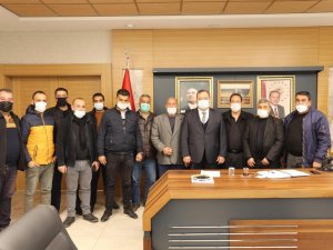 Başkan Ramazan taksicilerin sorunlarını dinledi