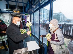 Yenilenen Pasaport İskelesi hizmete girdi