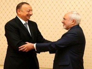 Azerbaycan Cumhurbaşkanı Aliyev, İran Dışişleri Bakanı Zarif’i kabul etti