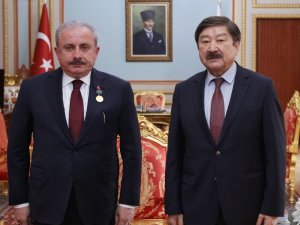 TBMM Başkanı Şentop, TÜRKSOY Genel Sekreteri Kaseinov’u kabul etti