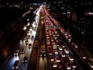İstanbul’da trafik yoğunluğu
