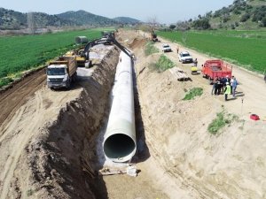 Çine ve Koçarlı ovaları kapalı sistem sulama şebekesine kavuşacak