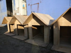 Gölbaşı Belediyesi atıklardan sokak kulübesi üretti