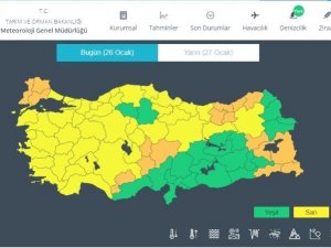 Meteorolojiden kar ve tipi uyarısı