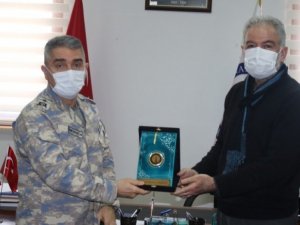 Tuğgeneral Gündüz’den Güzel Sanatlar Fakültesi’ne ziyaret