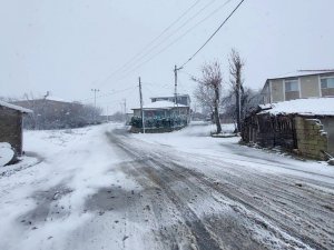 Silivri beyaza büründü