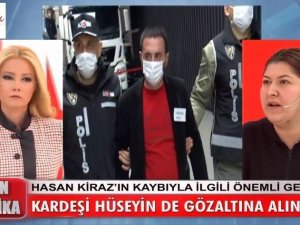 Canlı yayında gözaltı