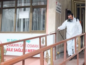 Çankaya’da pandemi ilaçlaması