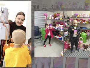 Minik kalpler salgında da unutulmadı