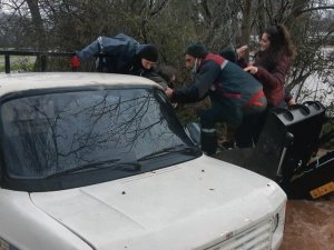 Menteşe’ye 24 saatte 94.3 kg yağış düştü