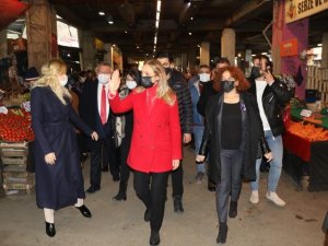 CHP Kadın Kolları Genel Başkanı Aylin Nazlıaka Zonguldak’ta