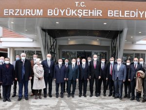 Ak Parti Genel Başkanvekili Prof. Dr. Kurtulmuş’tan Büyükşehir’e ziyaret