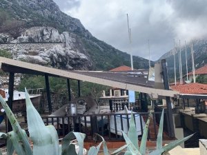 Marmaris’teki fırtınadan en çok Çiftlik Koyu zarar gördü