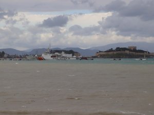 Kuşadası’na yeni yılın ikinci kar sürprizi