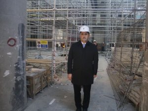 Taksim Camii’nin dış cephesi tamamlandı