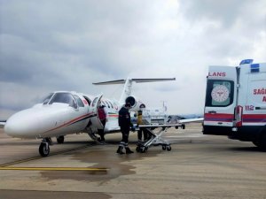 3 günlük bebek ambulans uçakla tedavi için Bursa’ya getirildi